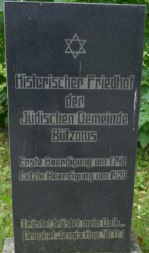 Gedenkstein Bützow 1