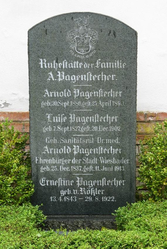 Grave of Arnold Pagenstecher