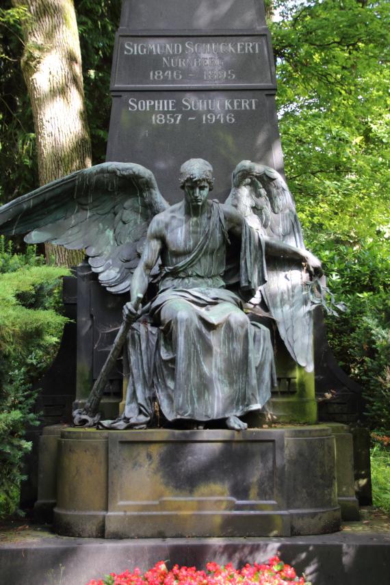 Sigmund Schuckert Tomb North Cemetery Wiesbaden