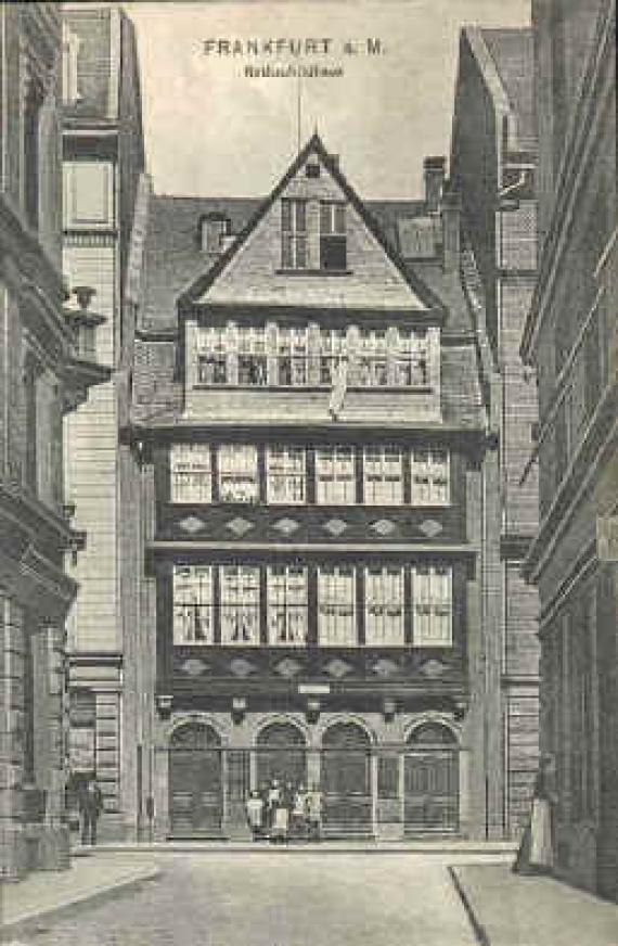 Haus zum Grünen Schild, Stammhaus der Rothschilds