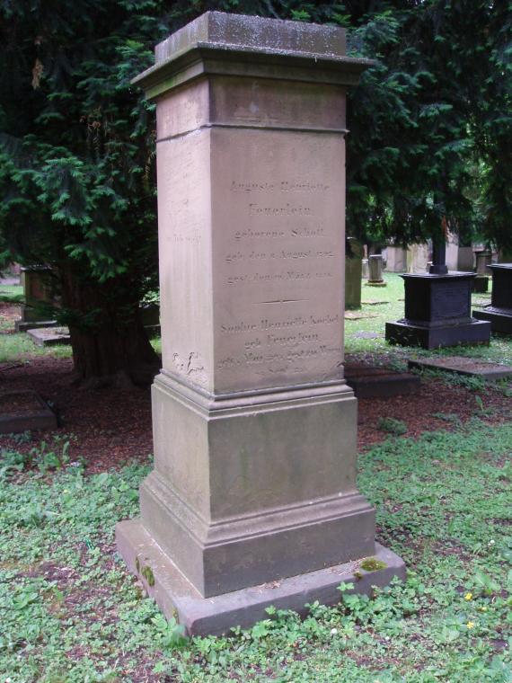 Hoppenlaufriedhof Auguste Henriette Feuerlein