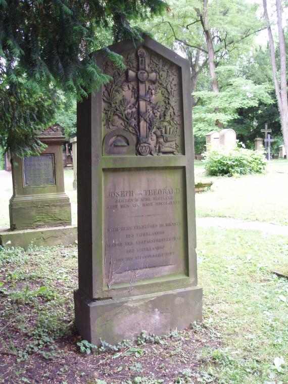 Hoppenlaufriedhof Joseph von Theobald