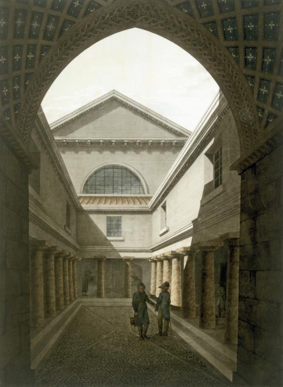 Courtyard of the Kronenstraße Synagogue