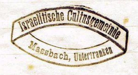 Logo Israelitische Cultusgemeinde Massbach, Unterfranken (Maßbach)
