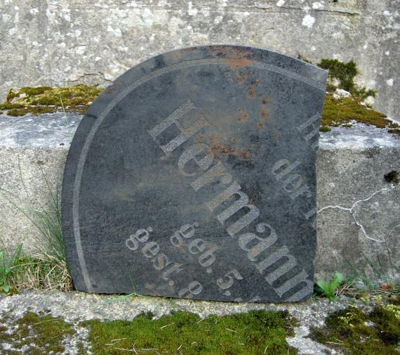 Plau am See Jewish cemetery (2008) Hermann Hirsch
