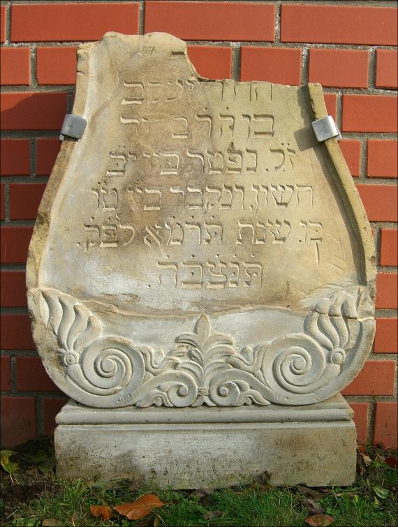 Plau am See Jewish cemetery (2008) Jacob