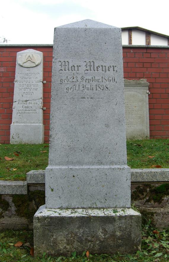 Plau am See Jewish cemetery (2008) Max Meyer