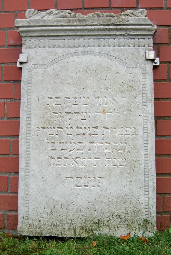 Plau am See Jewish cemetery (2008) Rosenberg