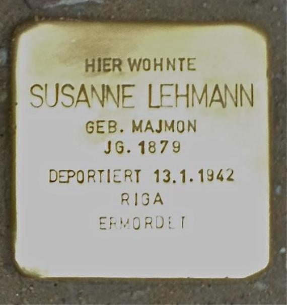 Stolperstein-SusanneLehmann,Berlin