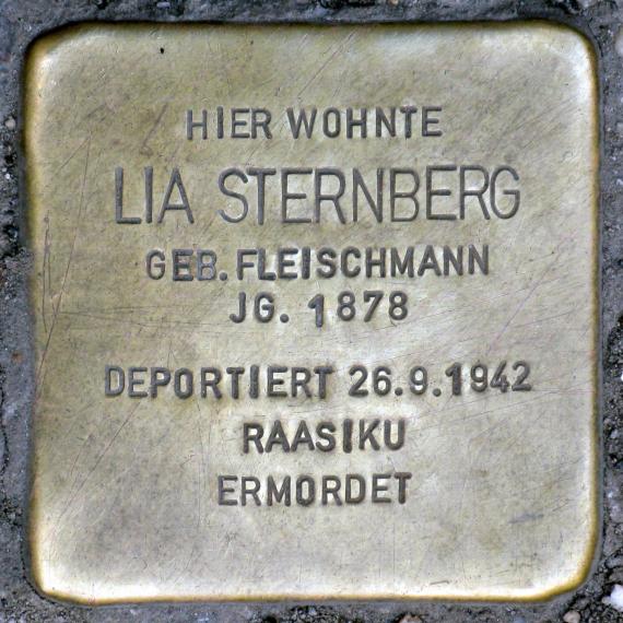 Stolperstein.Mitte.Alte Schönhauser Straße 23 24.Lia Sternberg.0529