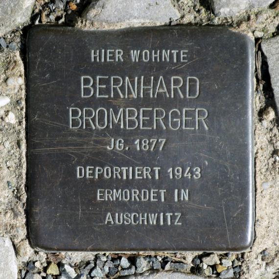 Stolperstein.Mitte.Linienstraße.31.Bernhard.Bromberger.2917