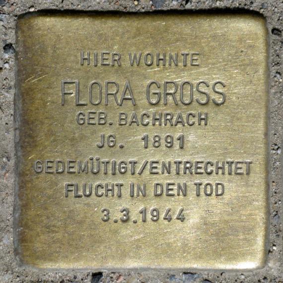Stolperstein.Mitte.Torstraße 223.Flora Gross.3061
