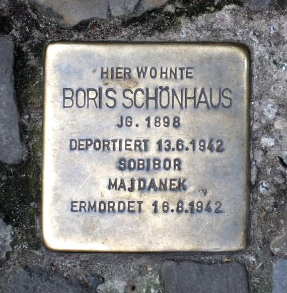 Boris Schönhaus stumbling block