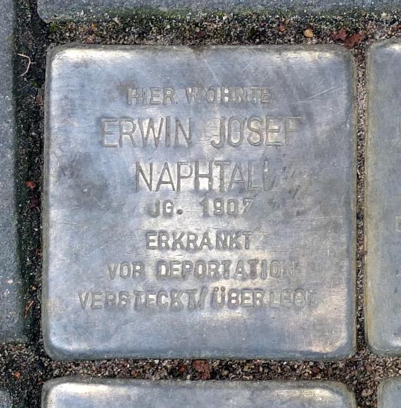 Erwin Josef Naphtali stumbling block