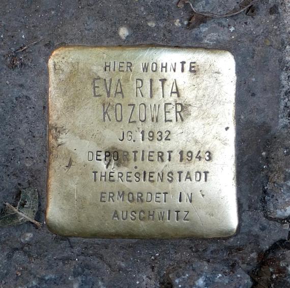 Eva Rita Kozower Stumbling Stone