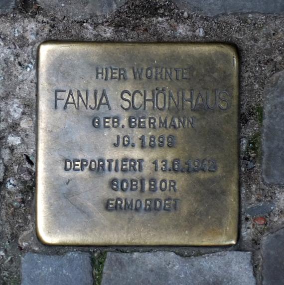 Fanja Schönhaus stumbling block