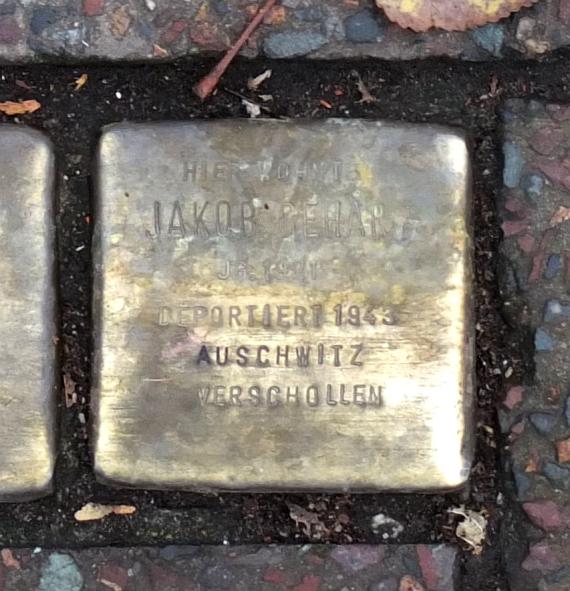 Stolperstein Jakob Behar