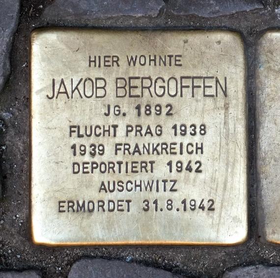 Jakob Bergoffen stumbling block