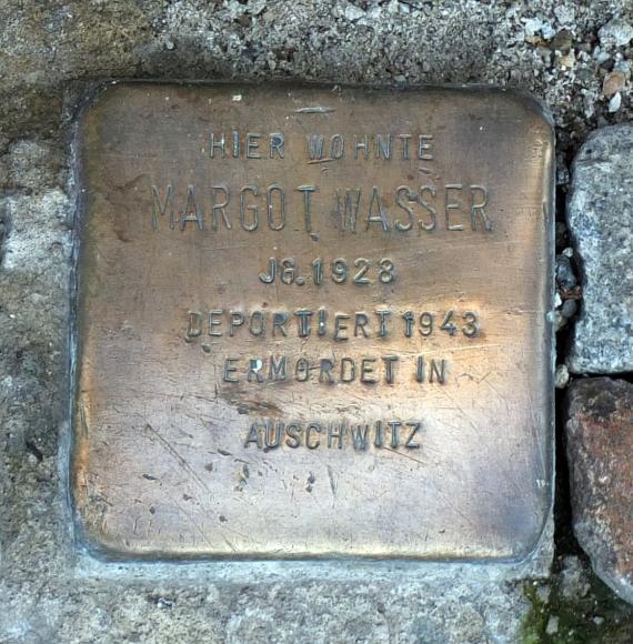 Margot Wasser stumbling block