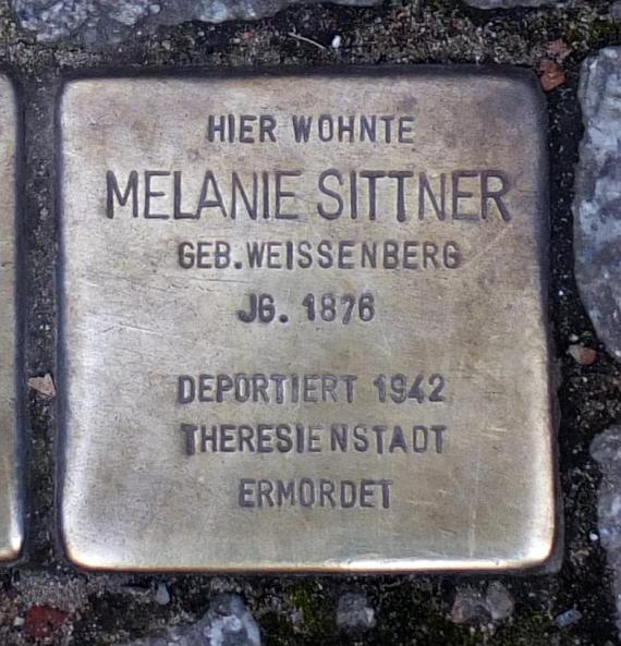 Stolperstein Melanie Sittner