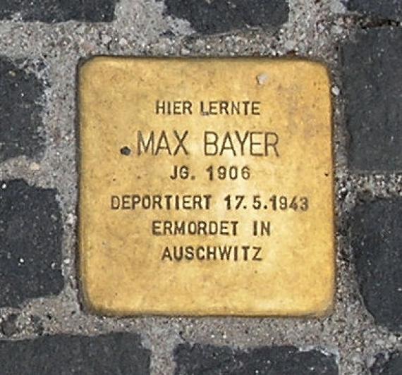 Stolperstein Unter den Linden 6 (Mitte) Max Bayer