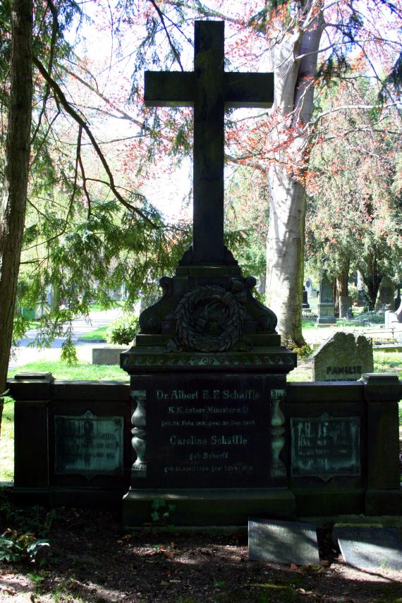 Stuttgart Pragfriedhof Albert Schäffle