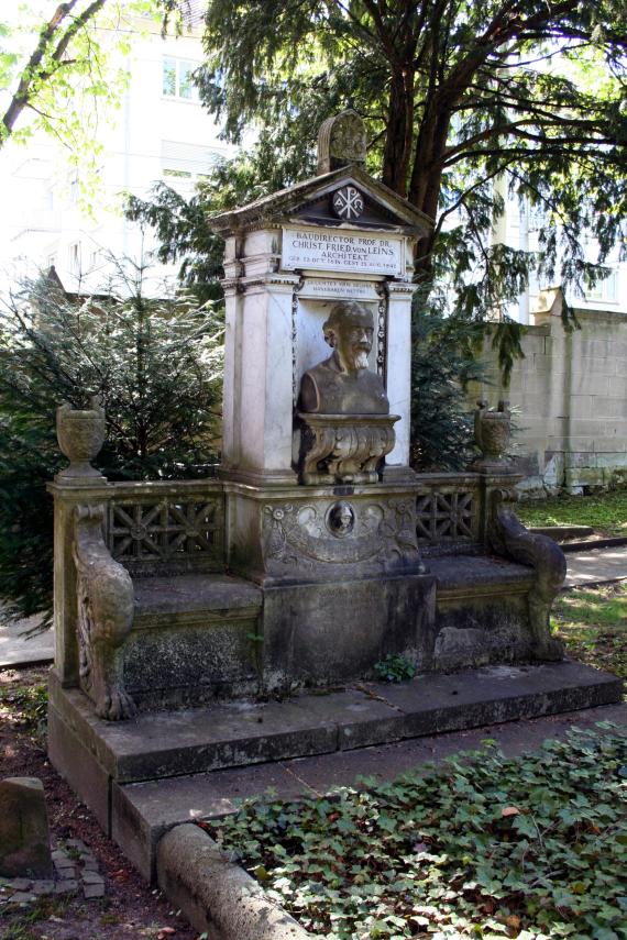 Stuttgart Pragfriedhof Christian Friedrich von Leins