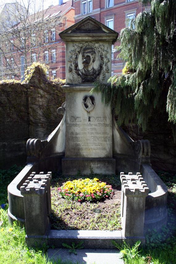 Stuttgart Pragfriedhof Emil von Rümelin