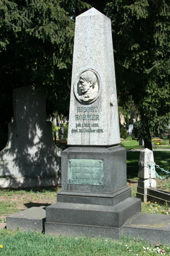 Stuttgart Pragfriedhof Robert Roemer
