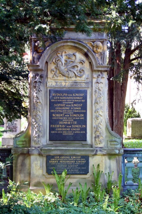 Stuttgart Pragfriedhof Rudolph von Knosp